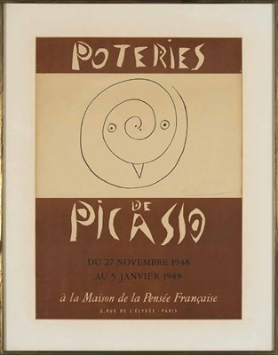 Lot 166 - Pablo Picasso POTERIES DE PICASSO (CZWIKLITZER...