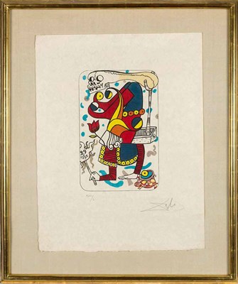 Lot 52 - Salvador Dalí (1904-1989) ACE OF HEARTS; JOKER...