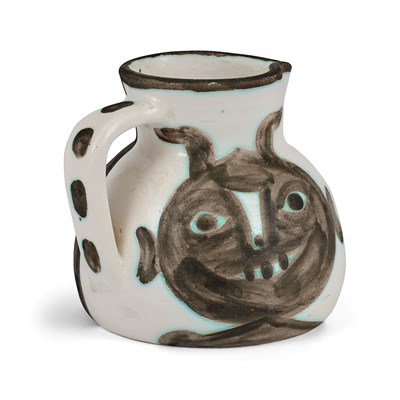 Lot 181 - Pablo Picasso TÊTES (A.R. 367) Painted and...