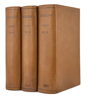 Lot 239 - [BOXING] EGAN, PIERCE. Boxiana; or Sketches of...
