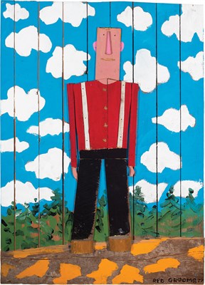 Lot 183 - Red Grooms American, b. 1937 Lumberjack, 1977...