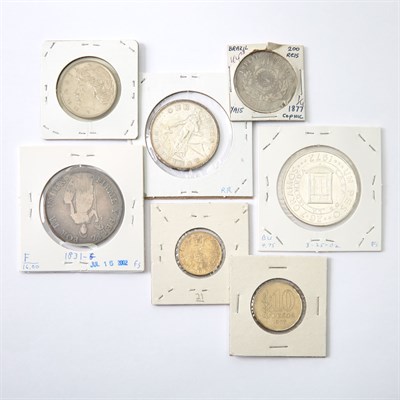 Lot 1154 - Central and South American Coin Group Large...