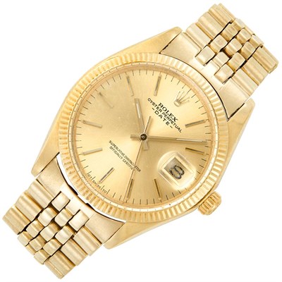 Lot 296 - Gold Wristwatch, Rolex, Ref. 1503