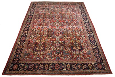 Lot 530 - Mahal Carpet Central Persia, second quarter of...