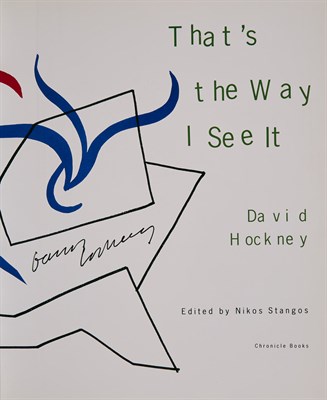 Lot 423 - HOCKNEY, DAVID Group of ten signed volumes,...