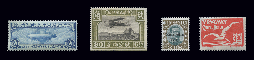 Lot 1020 - Old Tyme Foreign Air Post Stamp Collection...