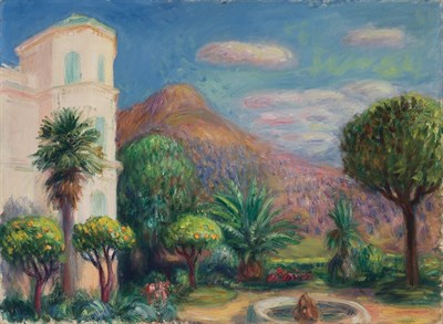 Lot 91 - William Glackens American, 1870-1938 Garden at...