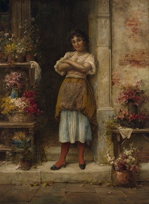 Lot 102 - Hans Zatzka Austrian, 1859-1945 Flowers from...