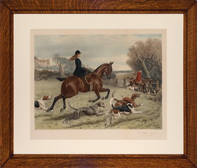 Lot 108 - After John F. Herring (1795-1865) THE MEET;...