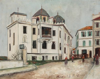 Lot 37 - Maurice Utrillo French, 1883-1955 La Medina a...