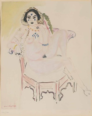 Lot 129 - After Henri Matisse NU (MAEGHT 1505) Color...