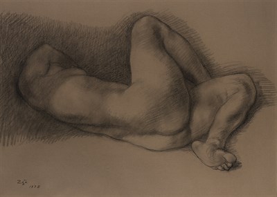 Lot 172 - Francisco Zuniga Mexican, 1912-1998 Desnuda...