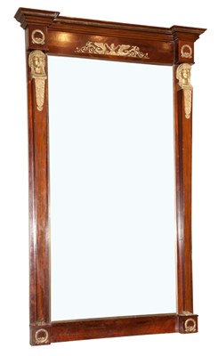 Lot 383 - Empire Style Gilt-Metal Mounted Mahogany...