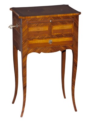Lot 257 - Louis XV Style Parquetry Kingwood Side Table...