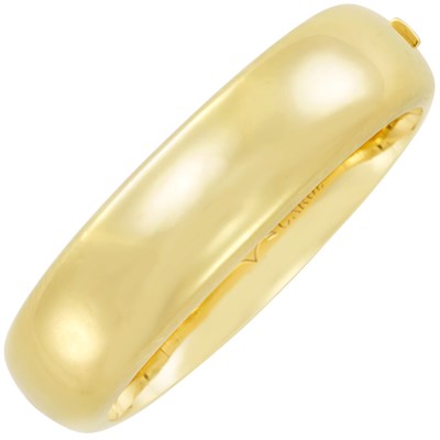 Lot 34 - Gold Bangle Bracelet