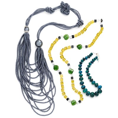 Lot 206 - Group of Beaded Necklaces