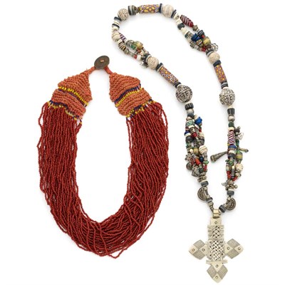 Lot 209 - Group of American Indian Beaded Necklaces