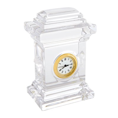 Lot 196 - Desk Clock, Rosenthal Glass, Retailed by Versace