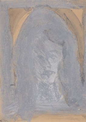 Lot 165 - Bob Thompson American, 1937-1966 Portrait,...