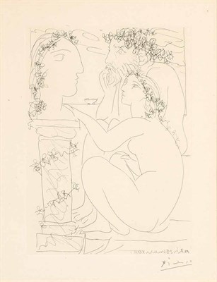 Lot 161 - Pablo Picasso (1881-1973) SCULPTEUR ET MODÈLE...