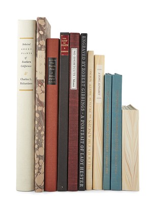 Lot 278 - [PRIVATE PRESS] A small group of interesting...