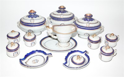 Lot 323 - Chinese Export Porcelain Armorial Partial...