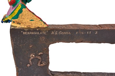 Lot 209 - Nancy Graves American, 1939-1995 Hexangulate,...