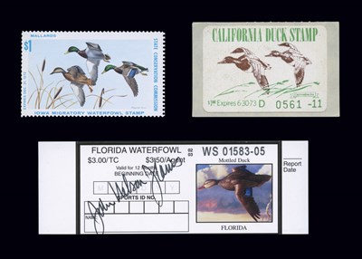 Lot 1049 - United States State Duck Stamps Impressive and...