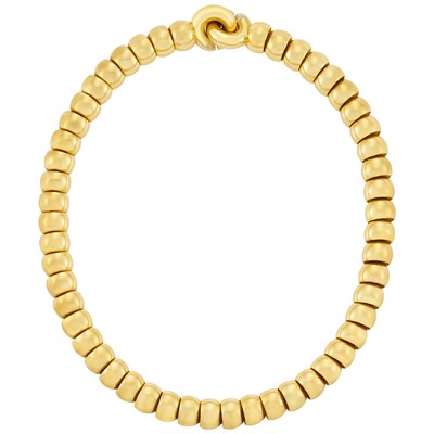 Lot 28 - Gold Bead Necklace