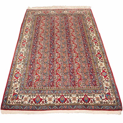 Lot 501 - Qum Rug Central Iran, second half of the 20th...