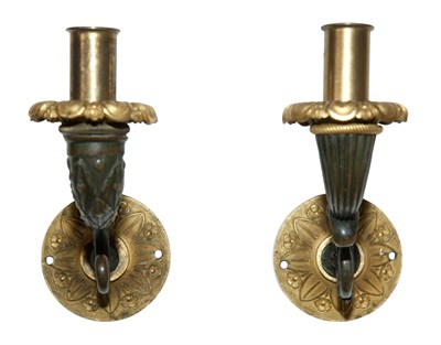 Lot 353 - Two Similar Charles X Gilt Patinated-Bronze...