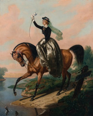 Lot 79 - August Wenderoth German/American, 1819-1884 At...