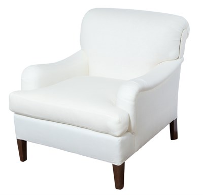 Lot 412 - Upholstered Club Chair