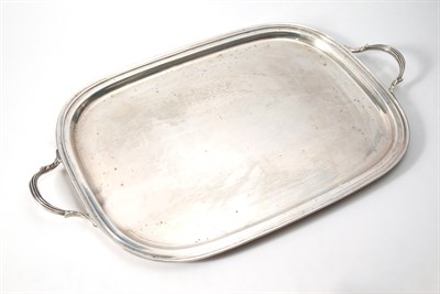 Lot 427 - American Sterling Silver Two-Handled Tray...