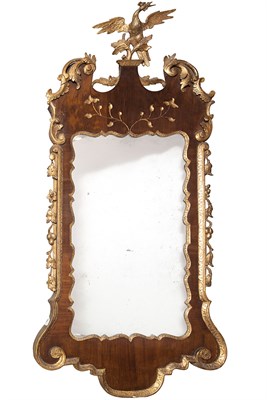Lot 430 - George III Parcel Gilt Mahogany Mirror Height...