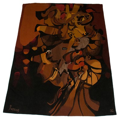 Lot 480 - Aubusson Tapestry France circa 1965 Depicting...