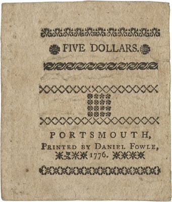Lot 1121 - United States New Hampshire Colonial Note Fr....