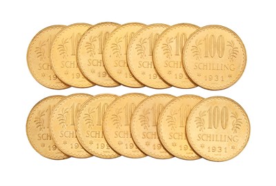 Lot 1131 - Austria 1931 100 Schilling Gold Km. 2842...