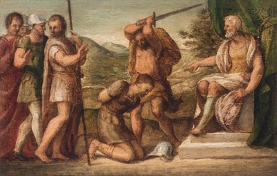 Lot 6 - Attributed to Lambert Sustris The Martyrdom of...