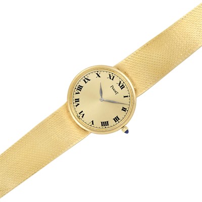 Lot 297 - Gold Wristwatch, Piaget