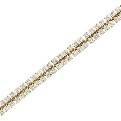 Lot 6 - Gold and Diamond Bracelet, Van Cleef & Arpels