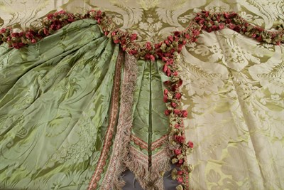 Lot 170 - Miscellaneous Group of Green Silk Fringed...