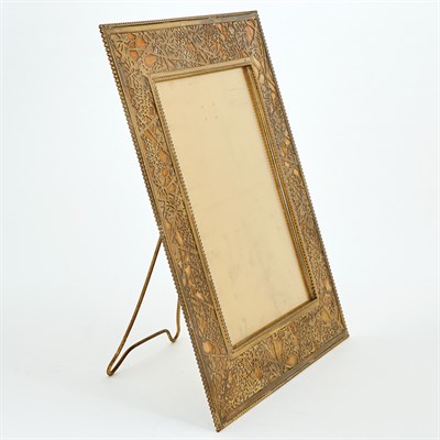 Lot 201 - Tiffany Studios Gilt and Etched-Metal and...