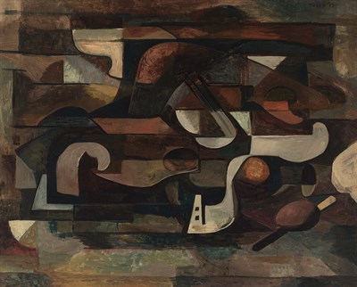 Lot 151 - Mark Tobey American, 1890-1976 Still Life,...