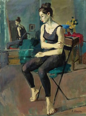 Lot 20 - Nicolai Cikovsky Russian/American, 1894-1984...