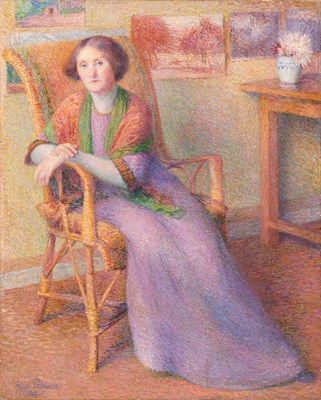 Lot 19 - Hippolyte Petitjean French, 1854-1929 Portrait...