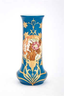 Lot 328 - Gebruder, Heuback Vienna Style Art Nouveau...