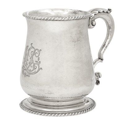 Lot 179 - American Silver Cann John Hutton, New York,...