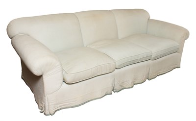 Lot 304 - Upholstered Loose Cushion Sofa Length 7 feet 6...