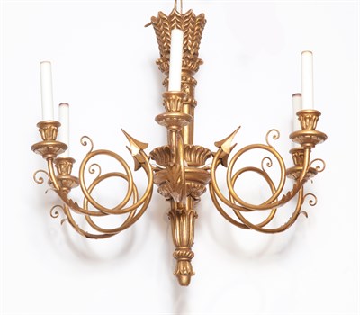 Lot 392 - Louis XVI Style Giltwood and Composition...